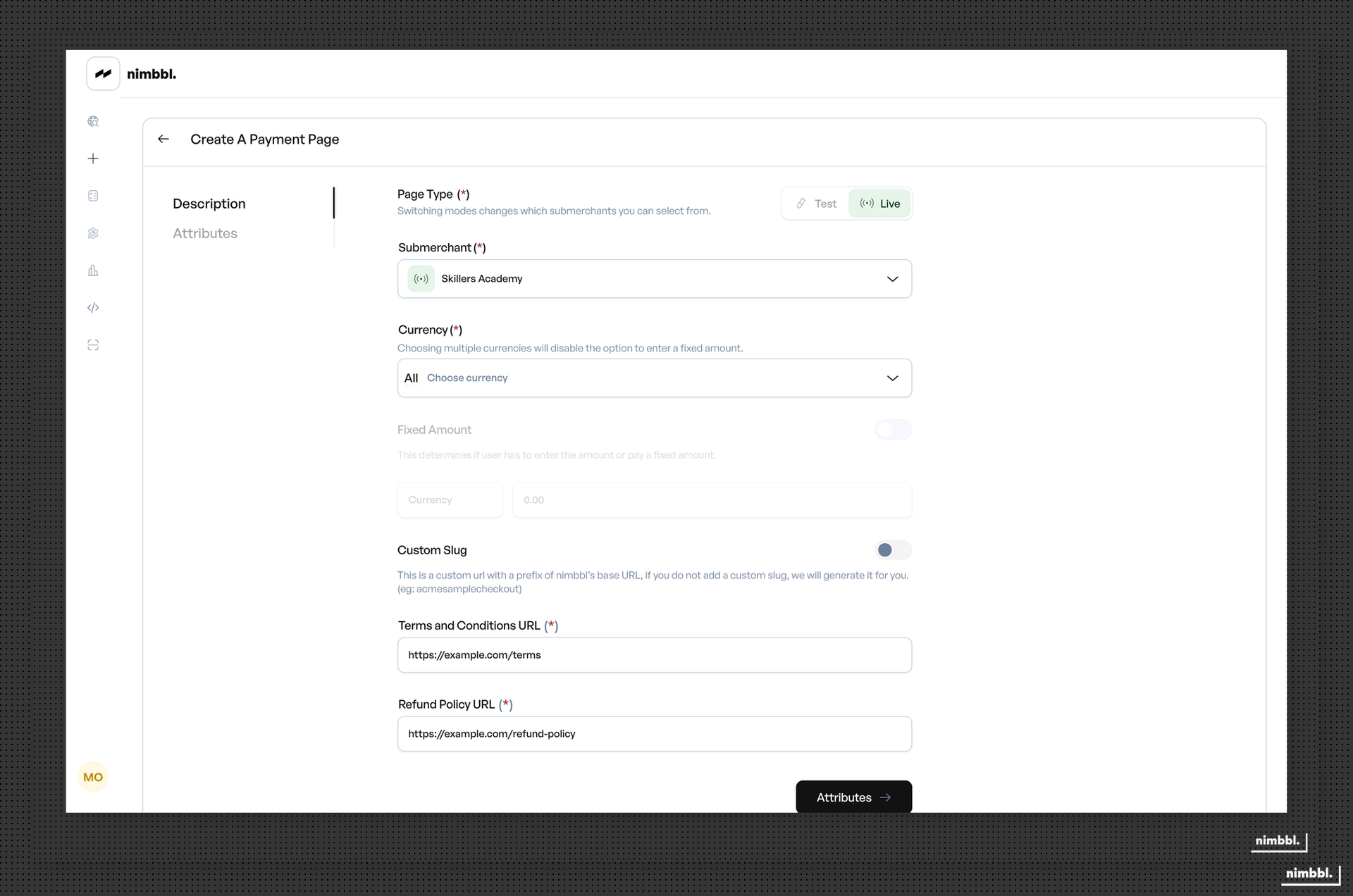 Custom field configuration interface showing field type options