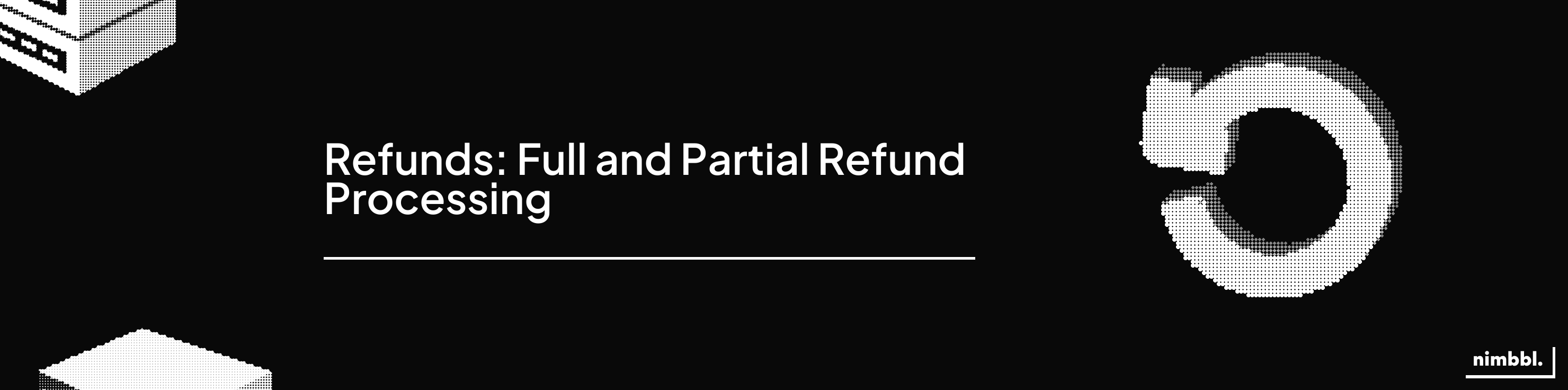 Refunds — Full and partial refund processing
